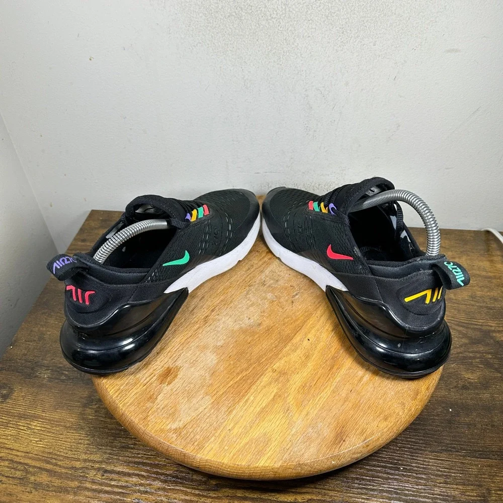 Nike Air Max 270 Game Change Black Multi Shoes Size 8.5 CJ6960-001